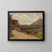Paisaje italiano - Wilhelm Marstrand — cuadro enmarcado en la pared
