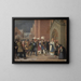 Svend Estridsen and Bishop Vilhelm - Wilhelm Marstrand — framed artwork on a wall