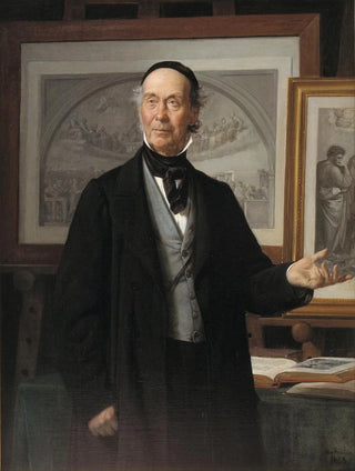 Wilhelm Marstrand - The Art Historian Niels Lauritz Hyen.webp