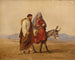 La Santa Familia en huida, boceto - Wilhelm Marstrand — vista de la obra