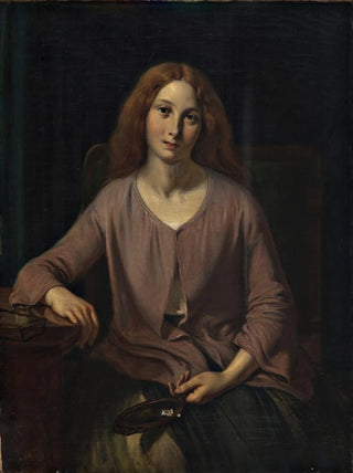 Wilhelm Marstrand - Venetian woman in the restroom.webp