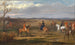 Hunting with hounds in Hungary - Wilhelm Richter — artwork view