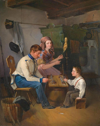 Wilhelm Richter - Spiel mit den Zinnsoldaten.webp