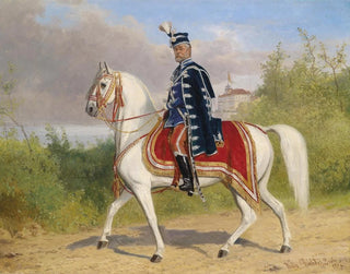Wilhelm Richter - Ungarischer Adeliger zu Pferde.webp
