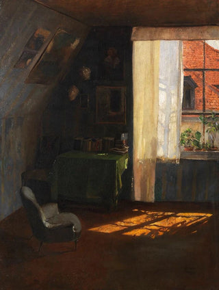 Wilhelm Roegge - Im Atelier.webp