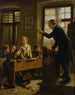 El maestro de escuela - Wilhelm Schütze — vista de la obra