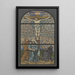 Cristo crucificado - Wilhelm Sasnal — cuadro enmarcado en la pared