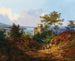 Vista del valle del Danubio con las ruinas de Greifenstein - Wilhelm Steinfeld — vista de la obra
