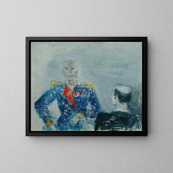 General y diplomático - Wilhelm Thöny — cuadro enmarcado en la pared