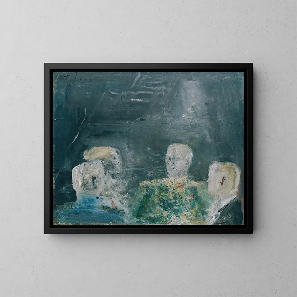 Sociedad - Wilhelm Thöny — cuadro enmarcado en la pared