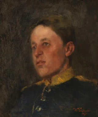 Wilhelm Trbner - Nikolaus Trbner als Dragoner.webp