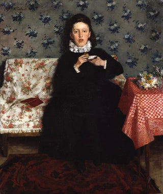Wilhelm Trbner - On the Sofa.webp