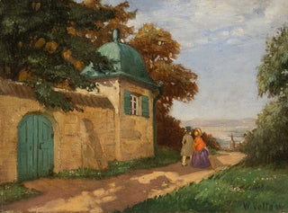 Wilhelm Velten - A walk in the palace park.webp