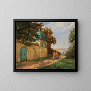 Wilhelm Velten - A walk in the palace park.webp