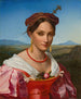 Retrato de una mujer de Velletri en traje tradicional - Wilhelm Wach — vista de la obra