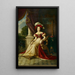 Princess Marianne of the Netherlands 1810-1883 - Wilhelm Wach — framed artwork on a wall