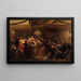 Una fiesta de boda de Vingker - Wilhelm Wallander — cuadro enmarcado en la pared