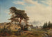 Paisaje con cazadores - Wilhelm von Mörner — vista de la obra