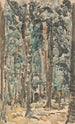 Paisaje forestal - Wilhelmus Johannes Steenhoff — vista de la obra