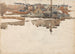 Vista de la ciudad - Wilhelmus Johannes Steenhoff — vista de la obra