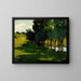 Luz y sombra - Willard Leroy Metcalf — cuadro enmarcado en la pared