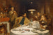 El desayuno de diez centavos - Willard Leroy Metcalf — vista de la obra