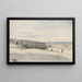 Barcas en la playa - Willem Anthonie van Deventer — cuadro enmarcado en la pared
