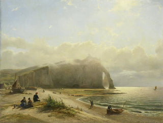 Willem Anthonie van Deventer - Seascape near the Coast.webp