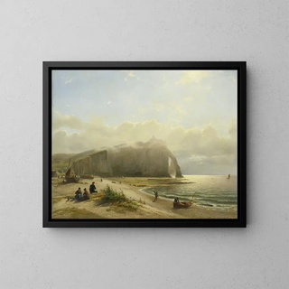 Willem Anthonie van Deventer - Seascape near the Coast.webp