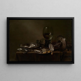 Willem Claesz Heda - Still Life with Oysters a Silver Tazza and Glassware.webp