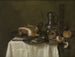 Naturaleza muerta con jamón y pan - Willem Claesz Heda — vista de la obra