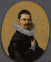 Retrato de un hombre - Willem Cornelisz. Duyster — vista de la obra