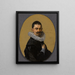 Retrato de un hombre - Willem Cornelisz. Duyster — cuadro enmarcado en la pared