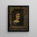 Maria Eversdijck née en 1628, épouse de Nicolas Blancardus - Willem Eversdijck — framed artwork on a wall