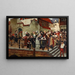 L'Accident - Willem Geets — cuadro enmarcado en la pared