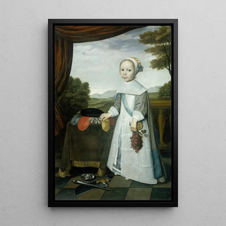 Willem Jansz Ploy - Portrait of Johannes van Rees 16621690 Half Brother of Elisabeth van Oosten as a Child.webp