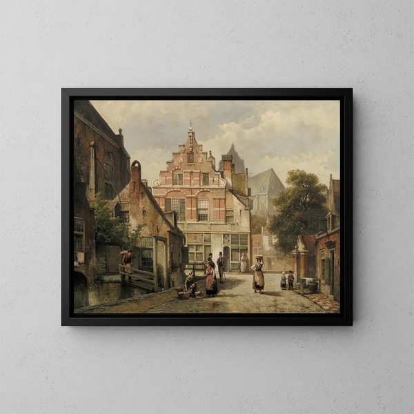 Amsterdam - Willem Koekkoek — framed artwork on a wall