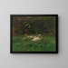Patos - Willem Maris — cuadro enmarcado en la pared