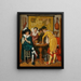 Joyeuse Compañía - Willem Pietersz Buytewech — cuadro enmarcado en la pared