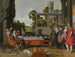 Compañía alegre en una terraza - Willem Pietersz Buytewech — vista de la obra