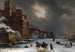City Walls in Winter - Willem Schellinks — artwork view