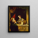 Games for Children - Willem van Mieris — framed artwork on a wall
