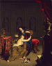 Joseph y la mujer de Putifar - Willem van Mieris — vista de la obra