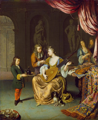 Willem Van Mieris - The Lute Player.webp