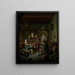 La exposición Rareeshow de Fraay Curieus - Willem van Mieris — cuadro enmarcado en la pared