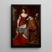 Reina Ana cuando era princesa de Dinamarca 1665 1714 - Willem Wissing — cuadro enmarcado en la pared