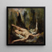 L'ange déchu - Willem de Zwart — framed artwork on a wall