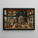 Apelle painting Campaspe - Willem van Haecht — framed artwork on a wall
