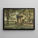 Casa de campesino - Willem van Schaik — cuadro enmarcado en la pared