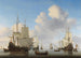 Navíos holandeses por mar en calma - Willem van de Velde el Joven — vista de la obra